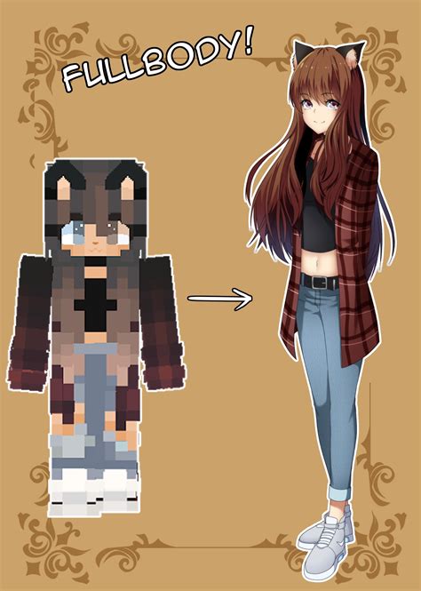 anime skin.